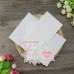 Elegant Blank Laser Cut Wedding Invitations Cheap